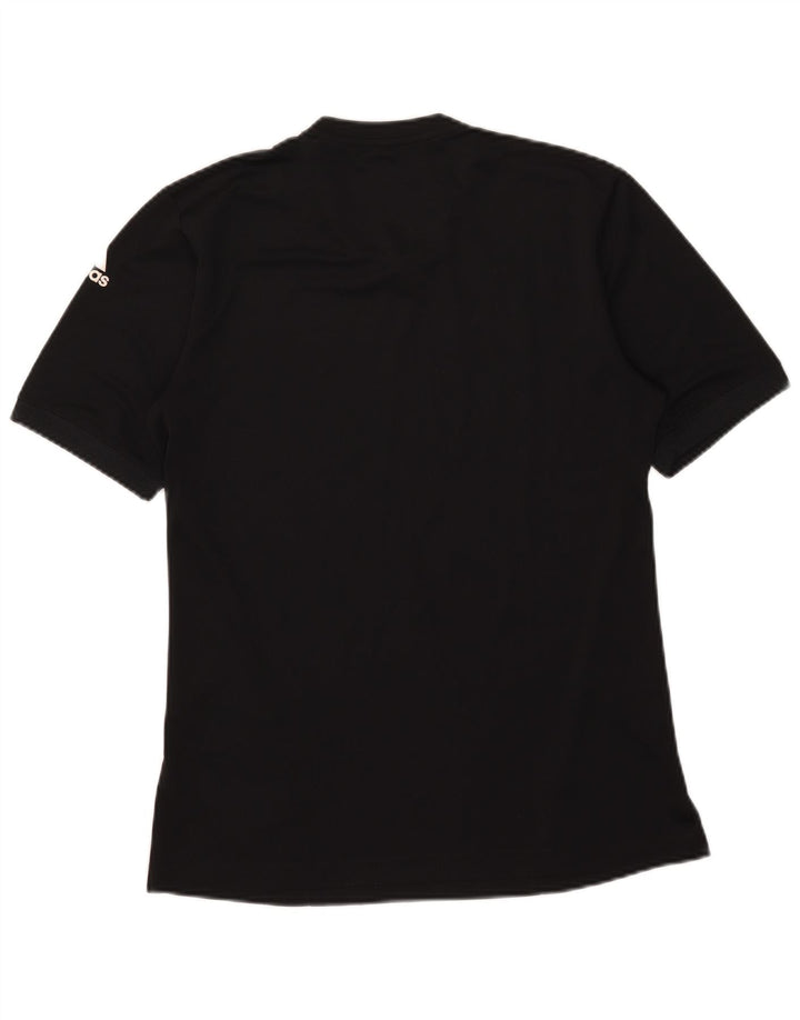 Adidas Ανδρικό T-Shirt Climalite Top Small Black Polyester