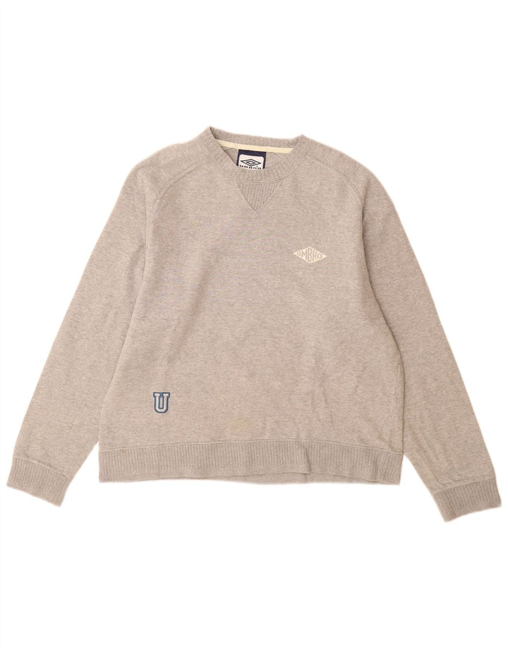 Ανδρικό φούτερ Umbro Jumper UK 35/37 Μικρό Γκρι Βαμβακερό