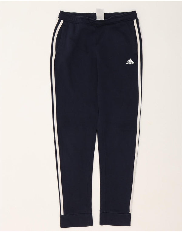 Adidas Boys αθλητική φόρμα παντελόνι Joggers 13-14 ετών Navy Blue Cotton