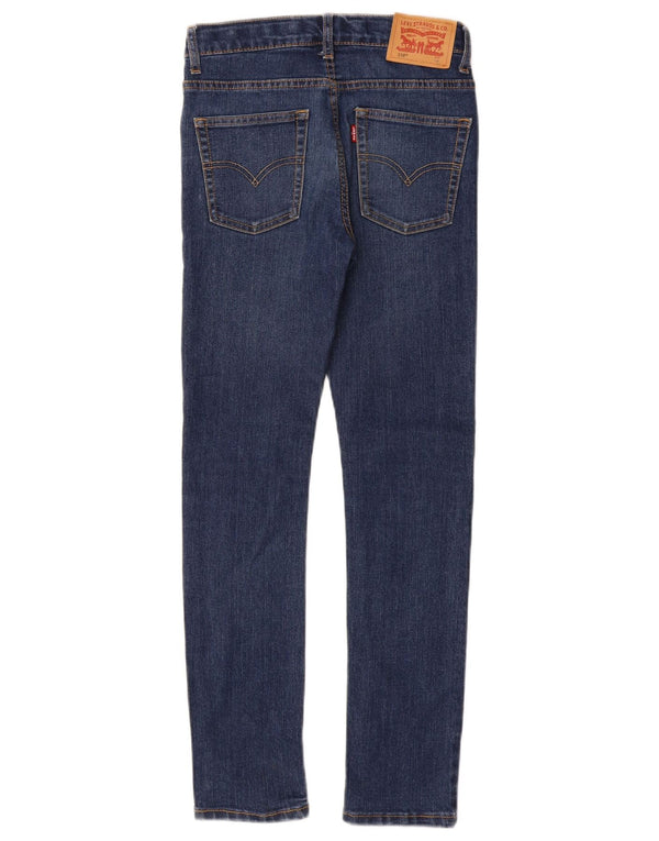 LEVI'S Boys 510 Skinny Jeans 11-12 ετών W24 L28 Blue