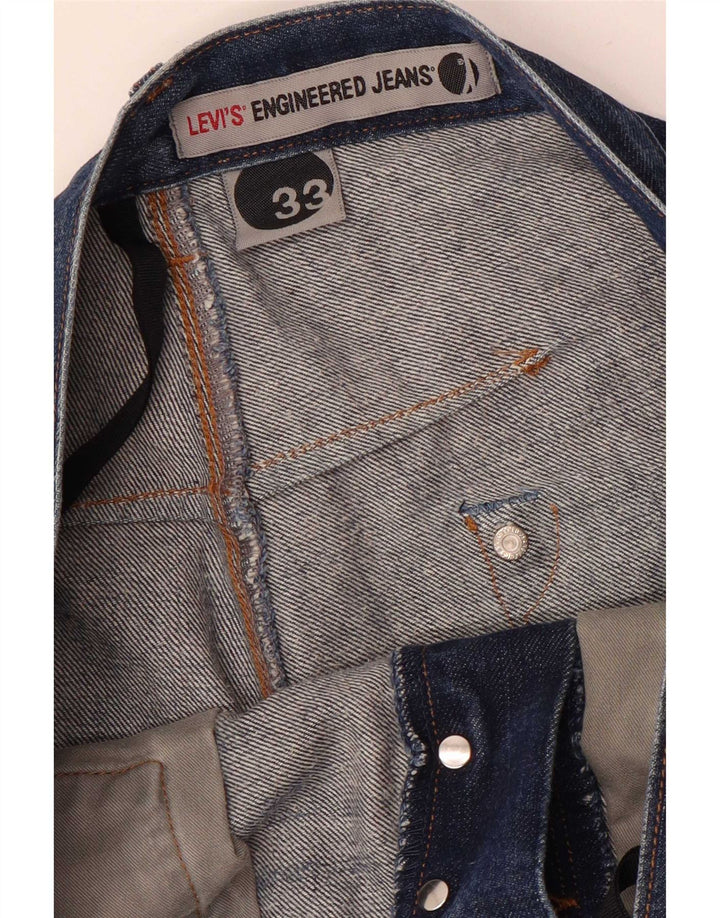 Levi's Mens Engineered Straight Jeans W33 L33 Blue