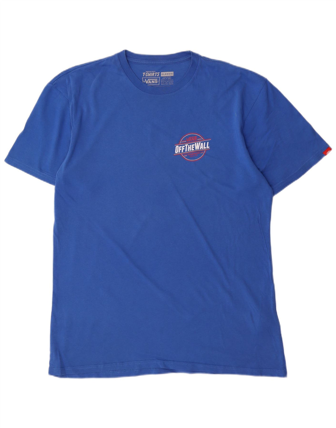 Ανδρικό T-Shirt VANS Classic Graphic Top μεγάλο μπλε βαμβακερό
