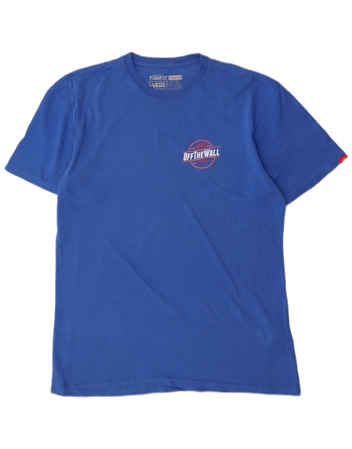 Ανδρικό T-Shirt VANS Classic Graphic Top μεγάλο μπλε βαμβακερό