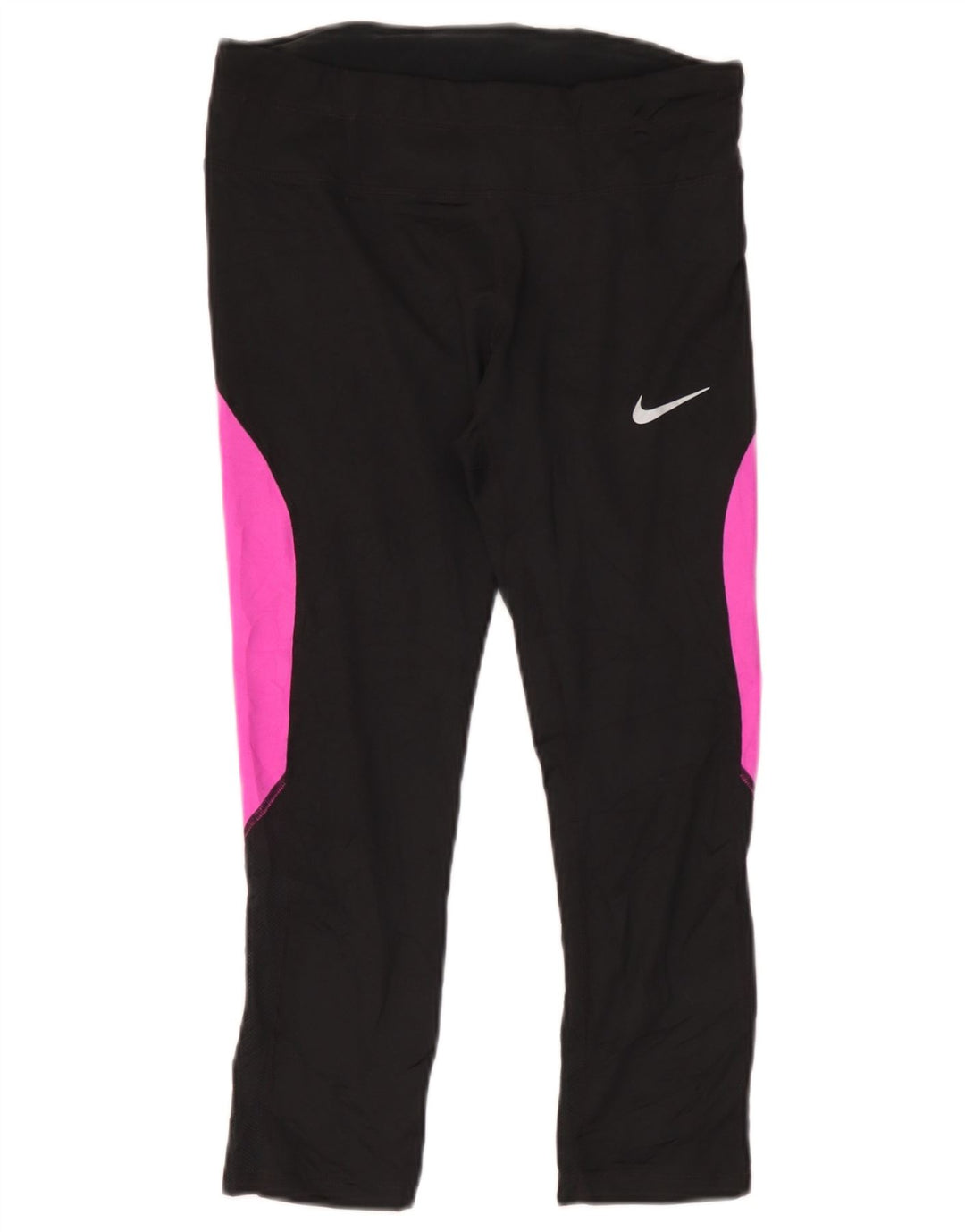 Γυναικεία κολάν Nike Dri Fit UK 12 Medium Black Colourblock Polyester