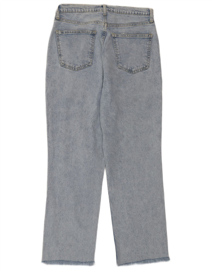 Zara Γυναικείο Straight Jeans EU 40 Medium W30 L26 Blue