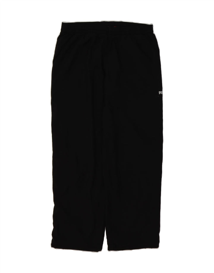 PUMA Mens Tracksuit Trousers Medium Black Polyester Vintage Puma and Second-Hand Puma from Messina Hembry 