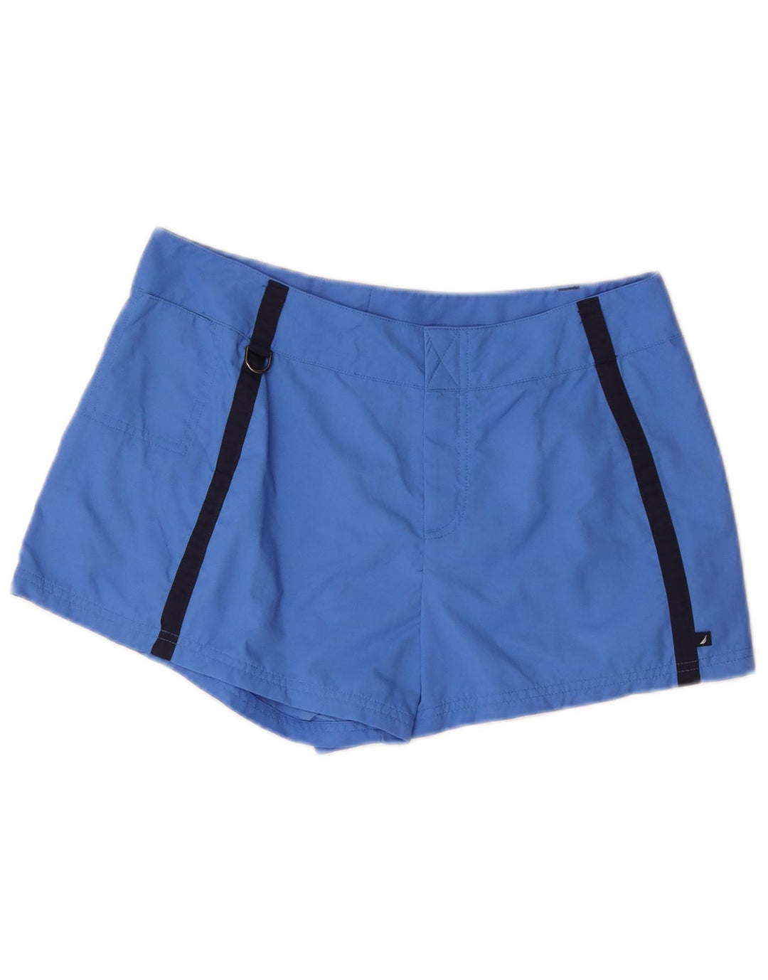 Γυναικείο casual σορτς Nautica Medium W30 Blue Colorblock Nylon