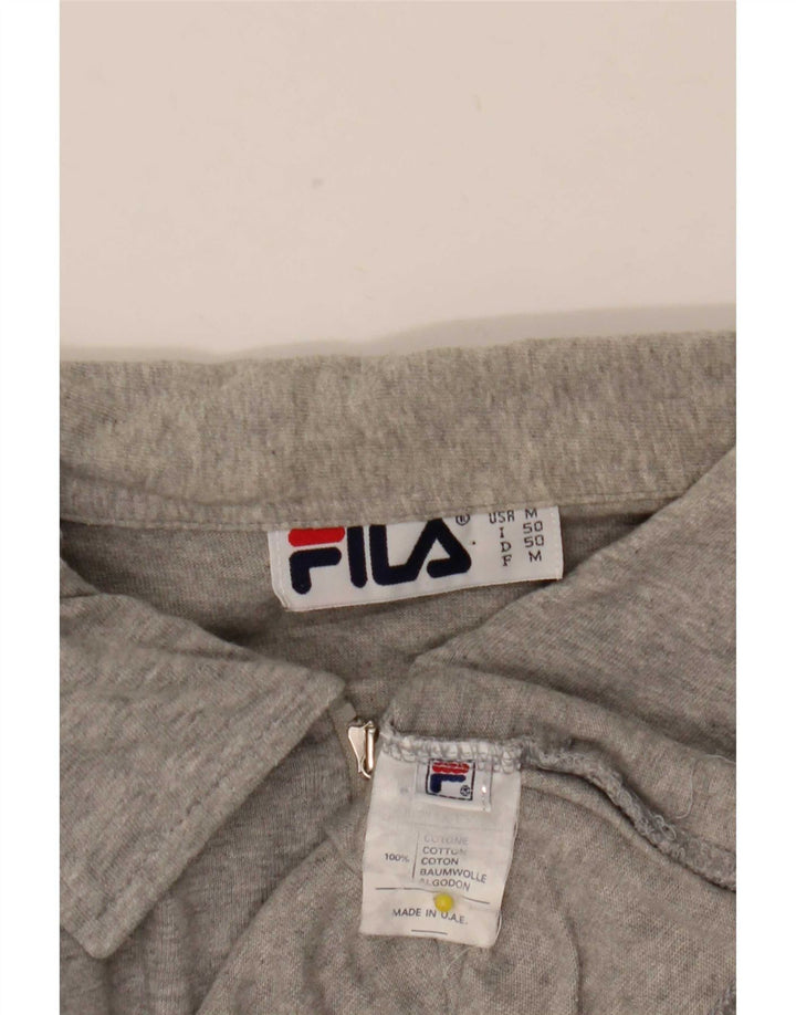 Ανδρική φόρμα Fila Top Jacket IT 50 Medium Grey Cotton
