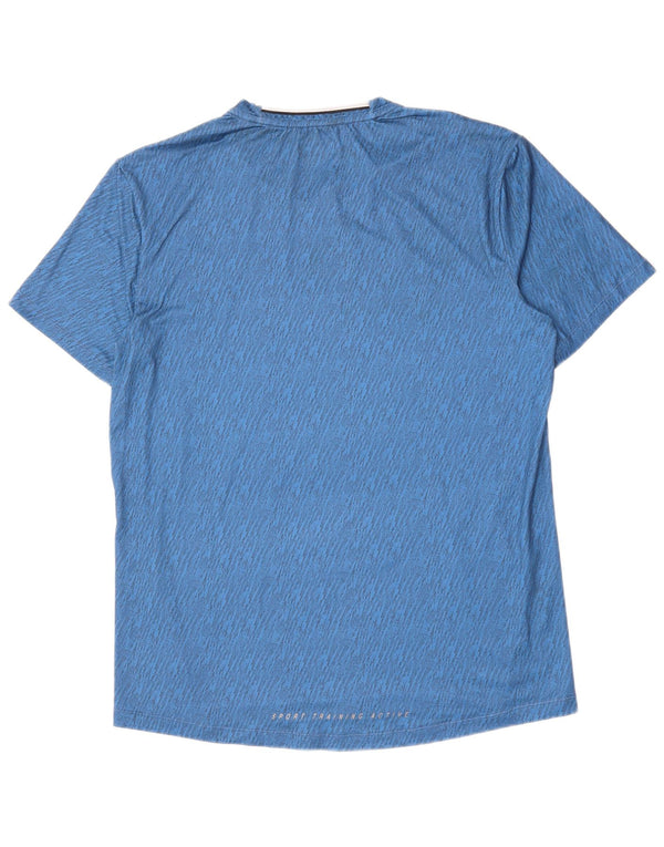 Ανδρικό T-Shirt Lotto Top XL Blue Houndstooth
