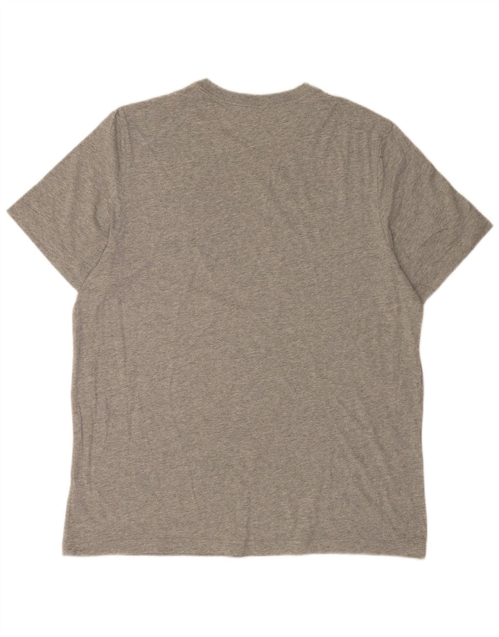 Ανδρικό T-Shirt Nike τοπ XL, βαμβακερό γκρι