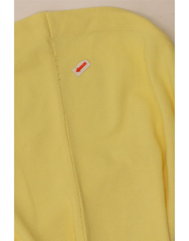 Ανδρικό πουκάμισο πόλο Lacoste, μέγεθος 6 XL, κίτρινο
