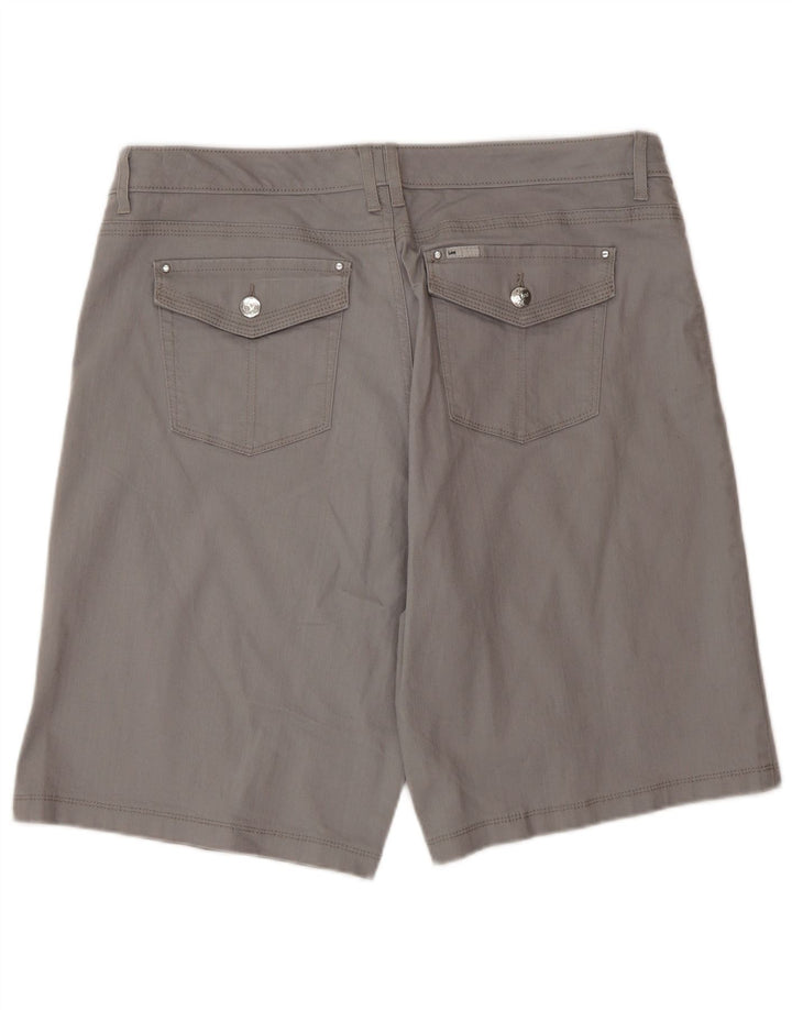 LEE Γυναικείο Slender Secret Casual Σορτς W40 2XL Γκρι