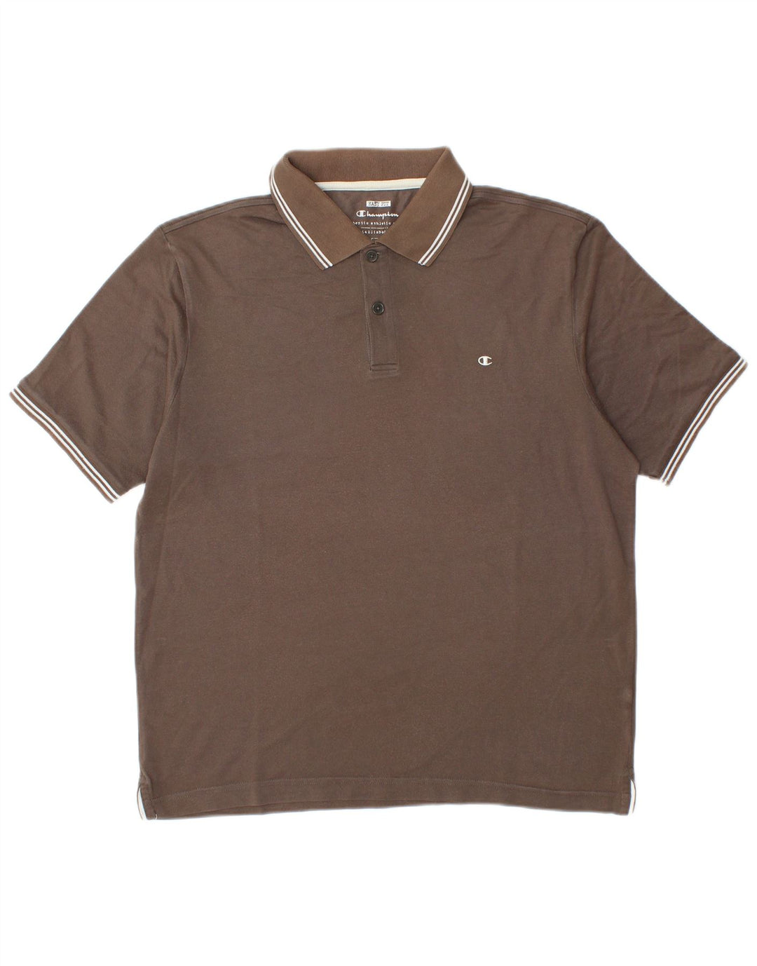 Champion Ανδρικό πουκάμισο Polo Easy Fit μεγάλο καφέ