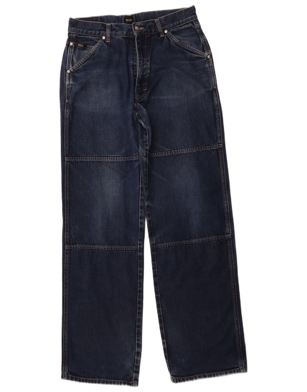 Ανδρικό τζιν HUGO BOSS ίσιο W31 L34 Navy Blue Cotton