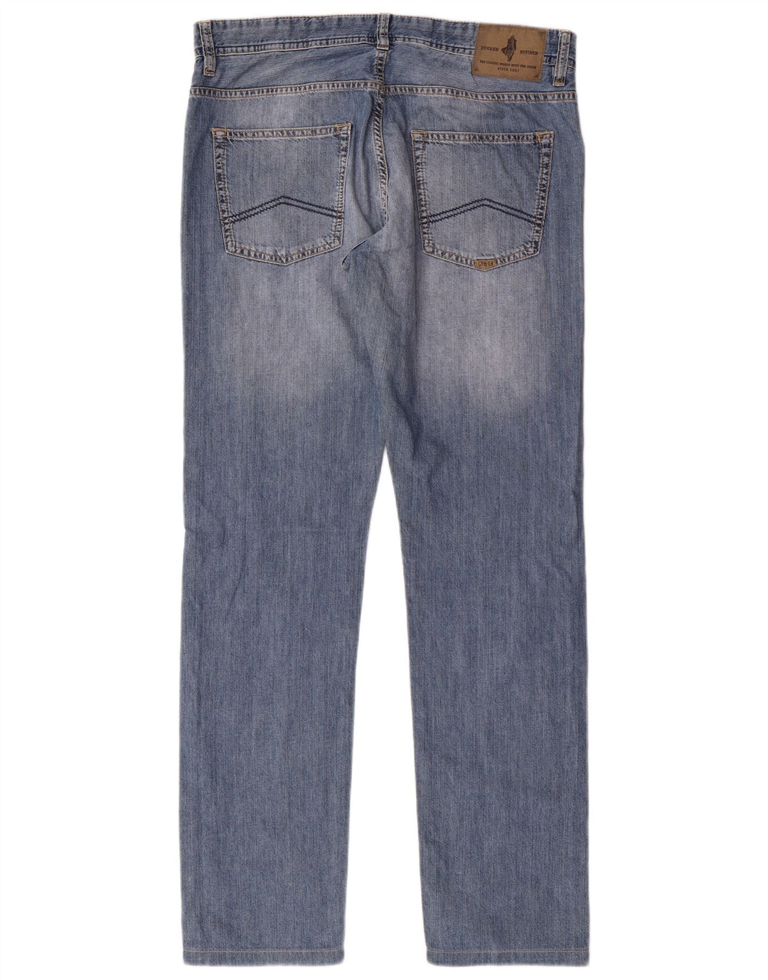 Marlboro Classics Ανδρικό τζιν με κανονική εφαρμογή κωνικό W32 L34 Μπλε βαμβακερό