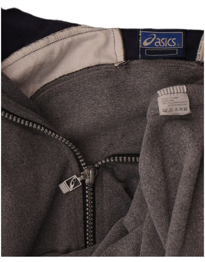 Ανδρική φόρμα φόρμας γραφικών Asics Top Jacket 2XL Grey Colourblock Polyester