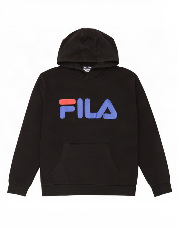 Fila Boys Graphic Hoodie Jumper 13-14 Years Black