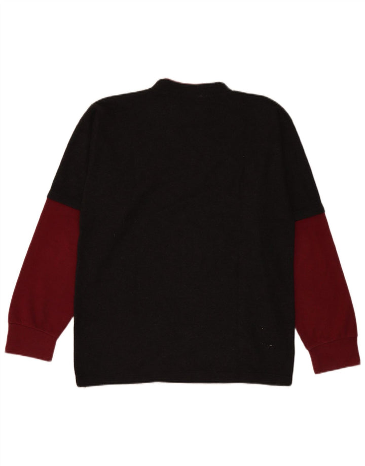 Ανδρικό πουλόβερ Richmond Graphic Crew Neck Jumper Medium Black Colourblock