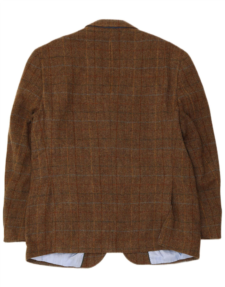 Marks & Spencer Ανδρικό σακάκι σακάκι με 2 κουμπιά UK 42 XL Brown Check