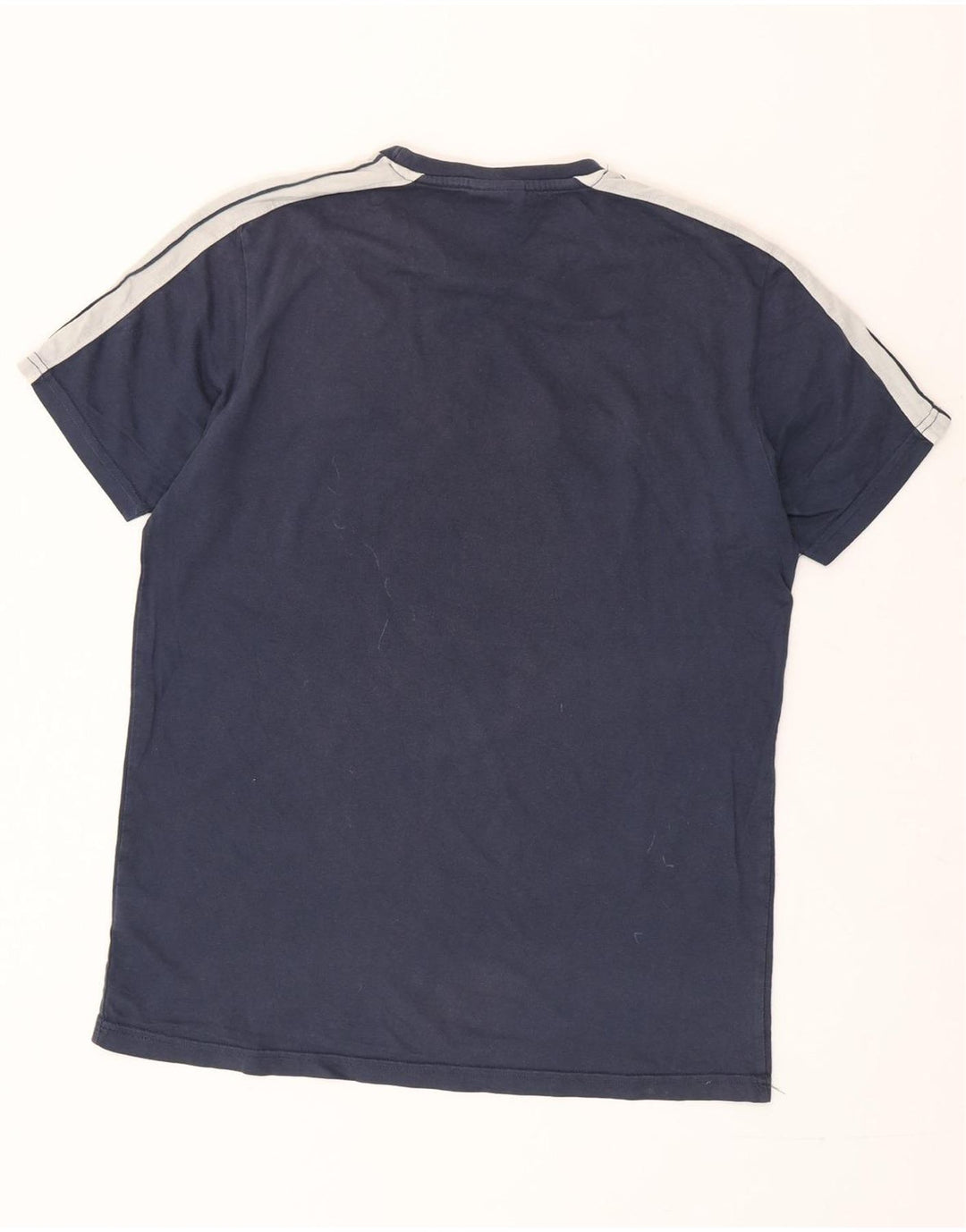 Ανδρικό μπλουζάκι ELLESSE Top Medium Navy Blue Colourblock Βαμβακερό