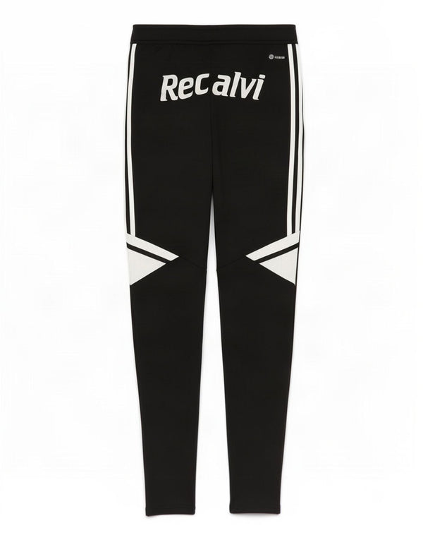 Adidas Γυναικεία φόρμα Aeroready Παντελόνι UK 4 XS Μαύρο Colourblock