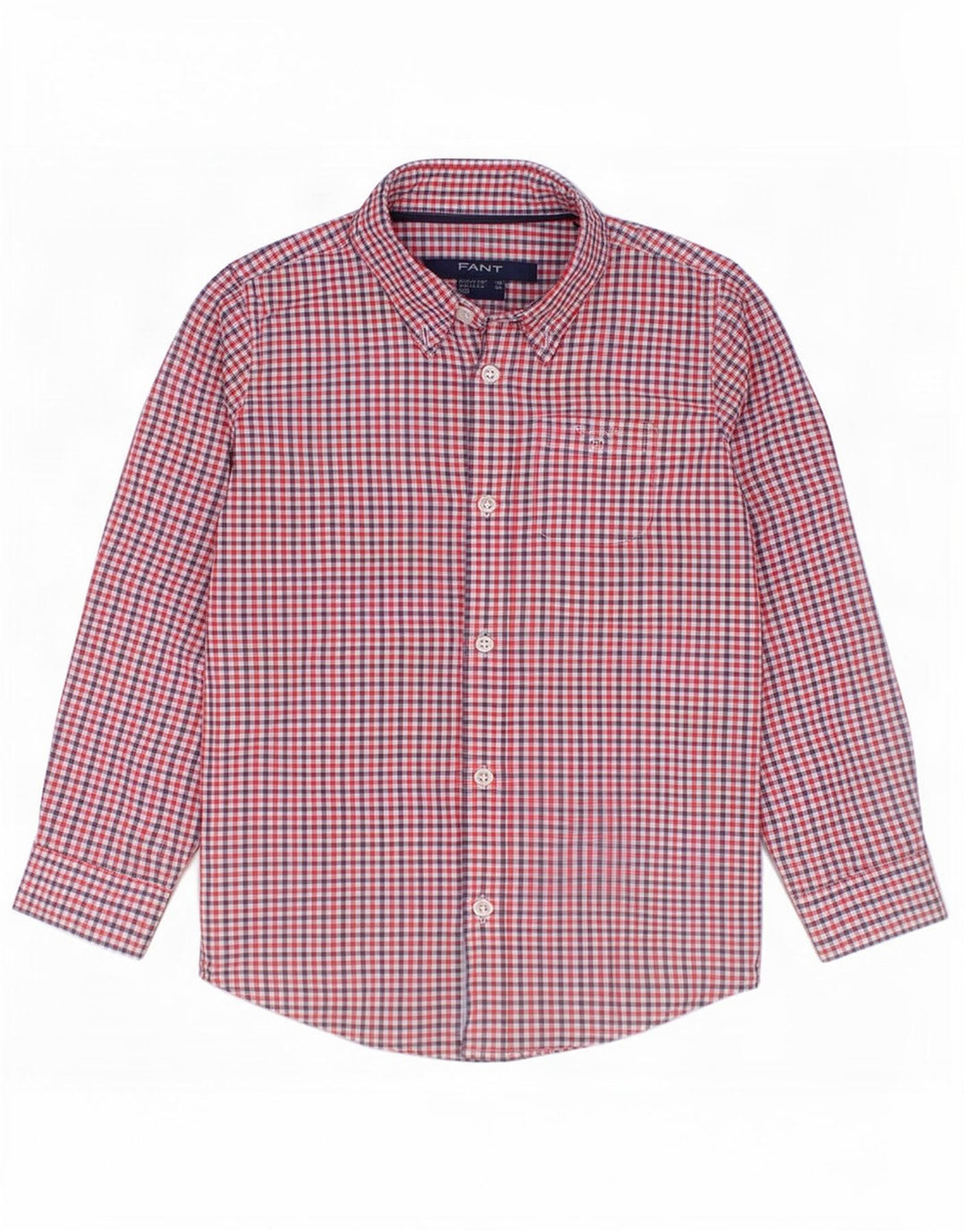 Πουκάμισο Gant Baby Boys 3-6 Months Red Gingham Cotton