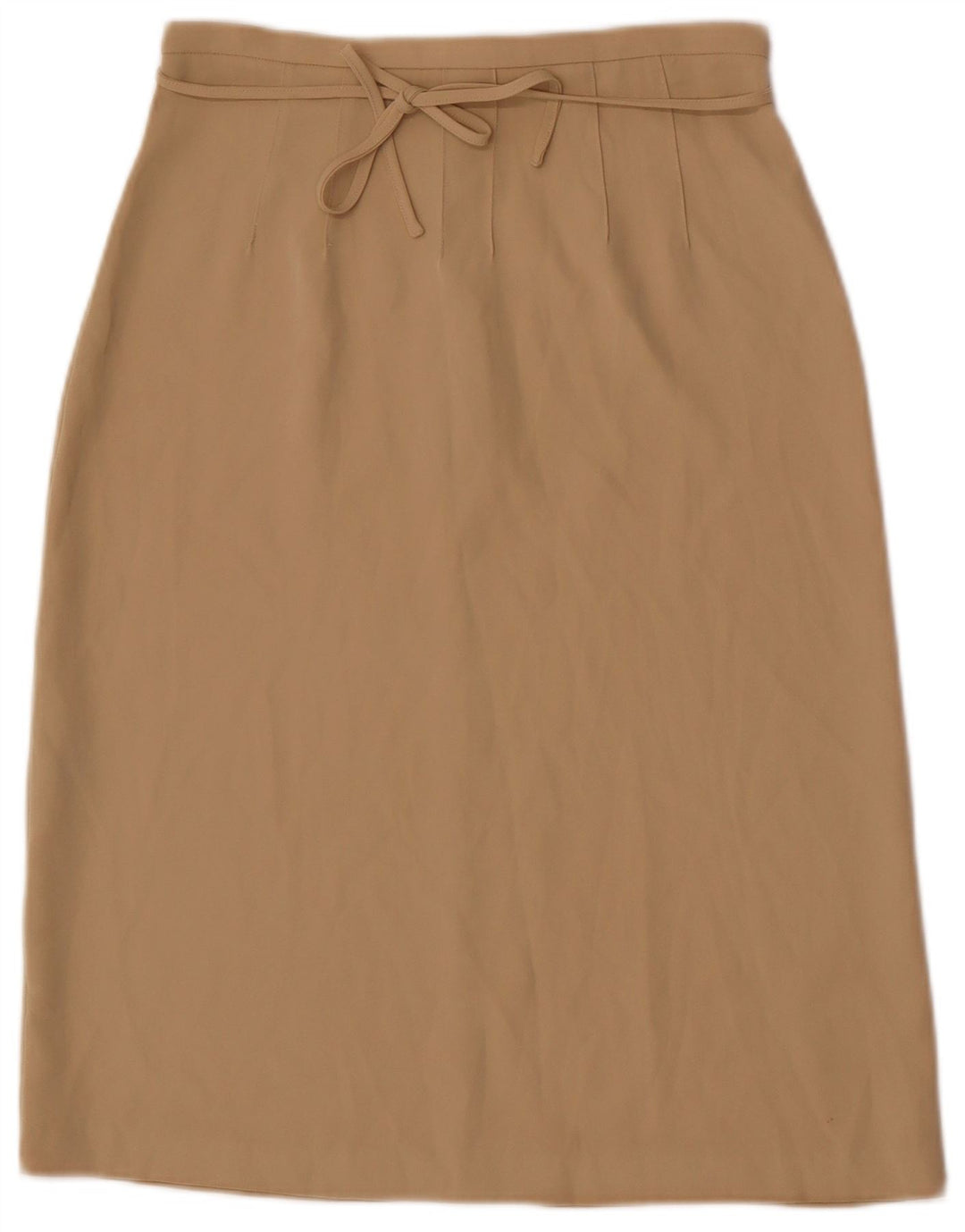 Stefanel Γυναικεία Midi Φούστα IT 40 Small W26 Beige Polyester