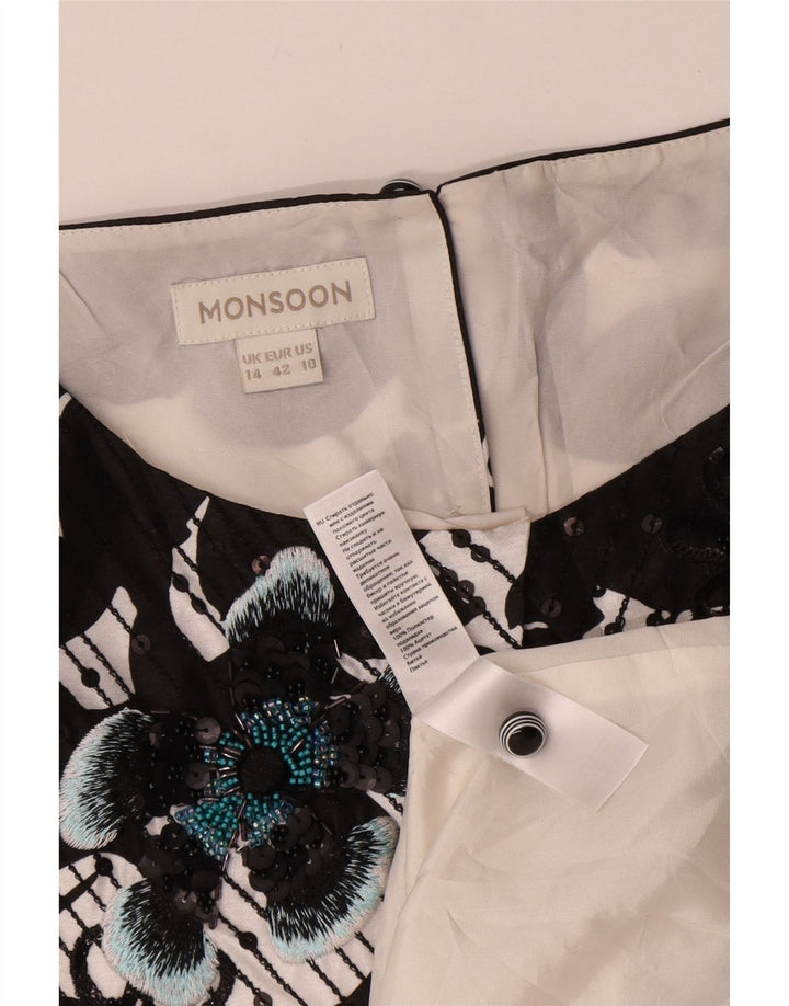 Γυναικείο αμάνικο φόρεμα Monsoon UK 14 Medium πολύχρωμο Floral