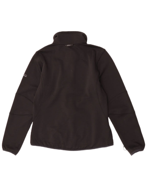 Columbia Γυναικεία φόρμα αθλητικής γραμμής Top Jacket UK 12 Medium Black Polyester