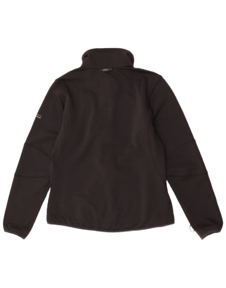 Columbia Γυναικεία φόρμα αθλητικής γραμμής Top Jacket UK 12 Medium Black Polyester