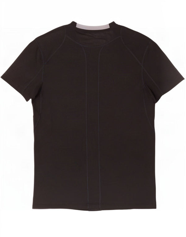 Ανδρικό γραφικό μπλουζάκι Nike Dri Fit, μεσαίο μαύρο πολυεστέρα