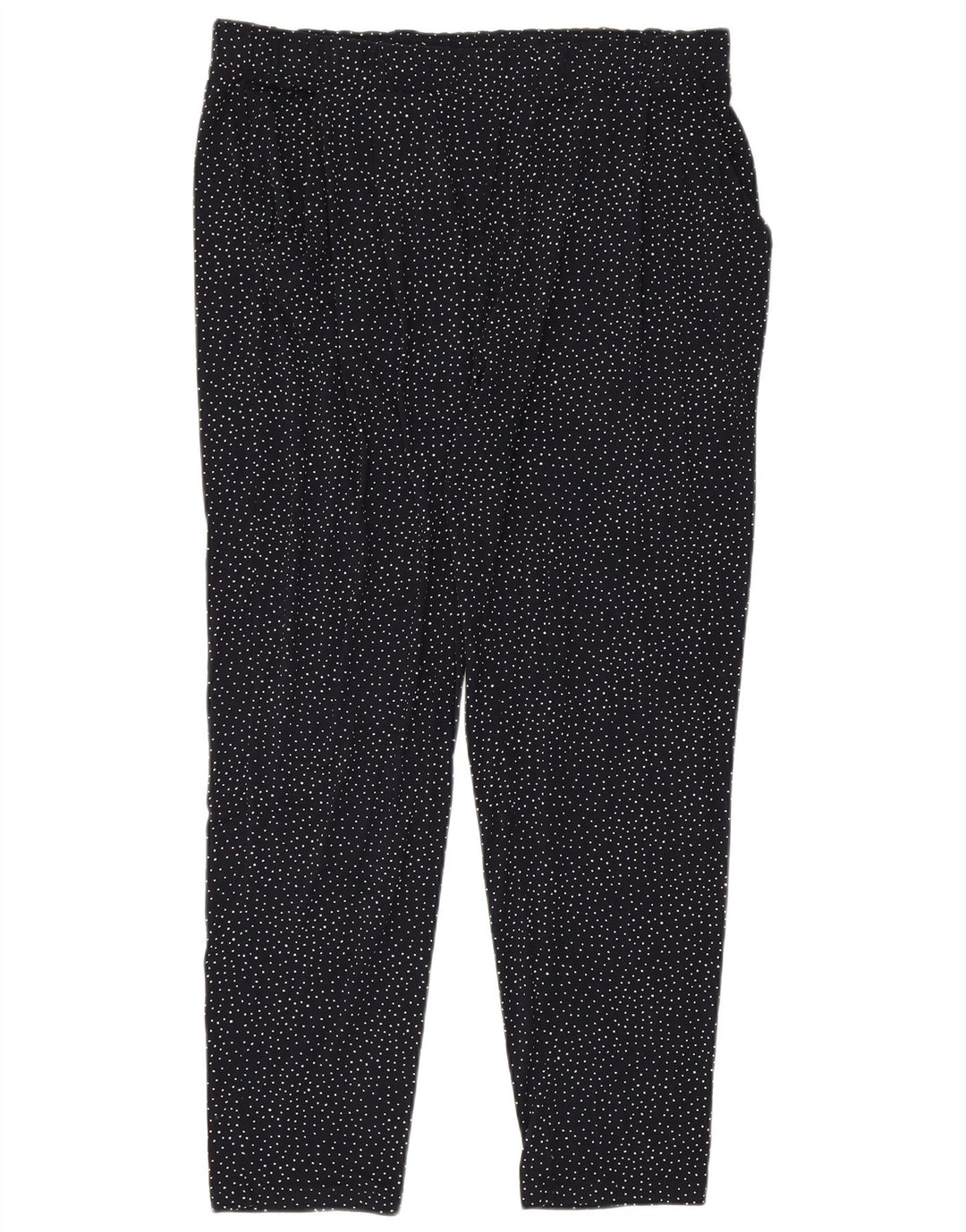 Γυναικεία κολάν Marks & Spencer UK 18 XL Navy Blue Dot Viscose