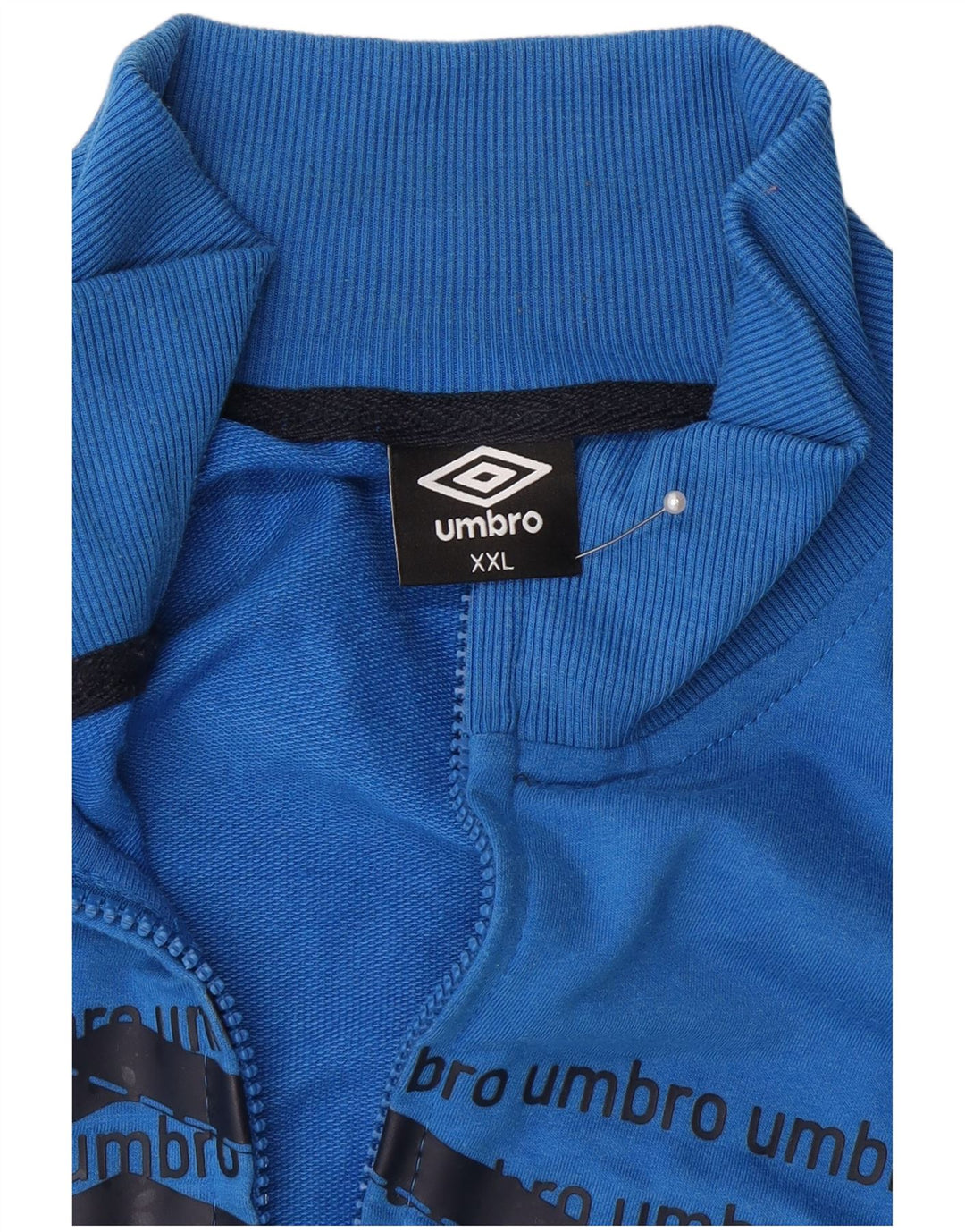 Ανδρική φόρμα Umbro Graphic Top Jacket 2XL Blue Colourblock Cotton