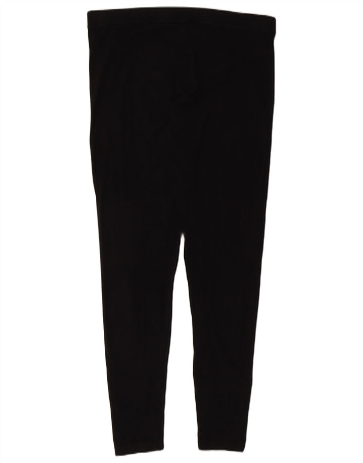 Marks & Spencer Γυναικεία Κολάν UK 16 Large Black Cotton