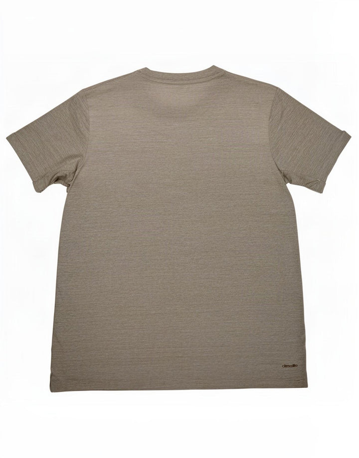 Ανδρικό T-Shirt Climalite Adidas Top Medium Grey Polyester