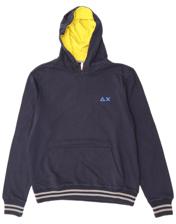 Sun68 Ανδρικό Hoodie Jumper 2XL Navy Blue Cotton