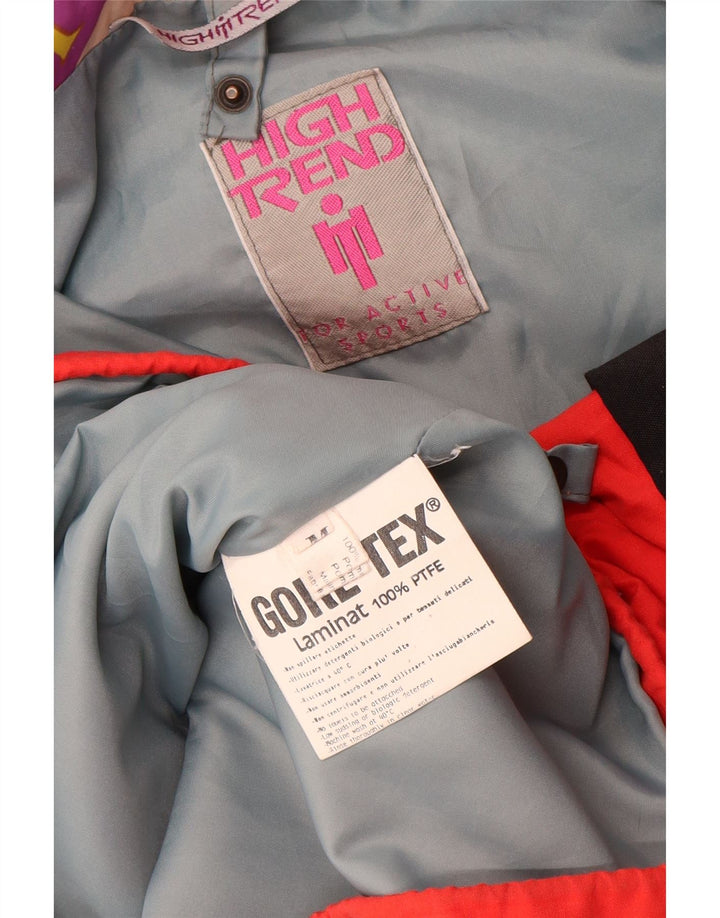 Vintage ανδρικό μπουφάν Gore-Tex Ski UK 38 Medium Red Colorblock Polyamide