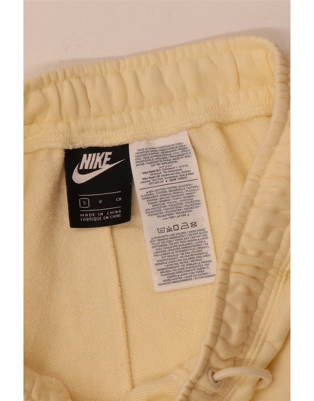 Ανδρική φόρμα Nike Cargo Παντελόνι Joggers Μικρό κίτρινο βαμβακερό