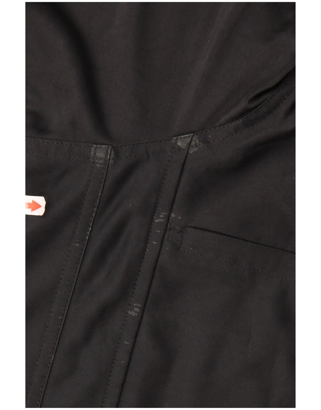 Γυναικεία αθλητική φόρμα ADIDAS Oversized με κουκούλα Top Jacket UK 14 Large Black