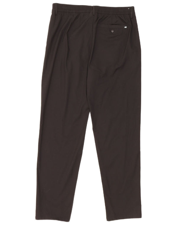 New Balance Ανδρικό κωνικό παντελόνι Chino Medium W32 L30 Μαύρο βαμβακερό
