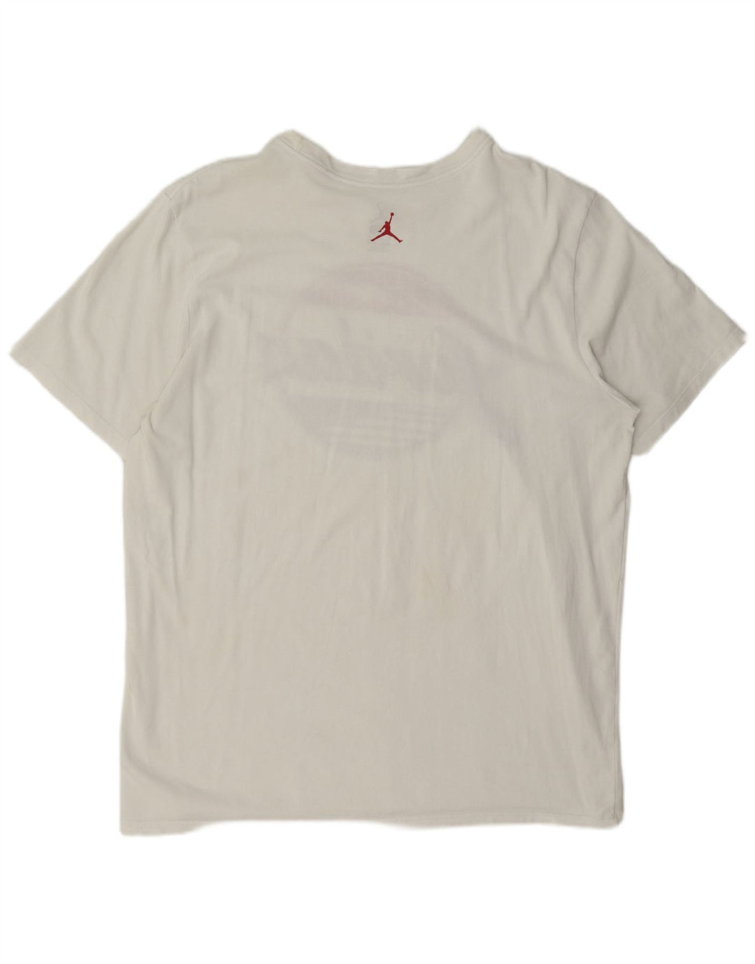 Jordan Ανδρικό γραφικό T-Shirt Top XL Λευκό