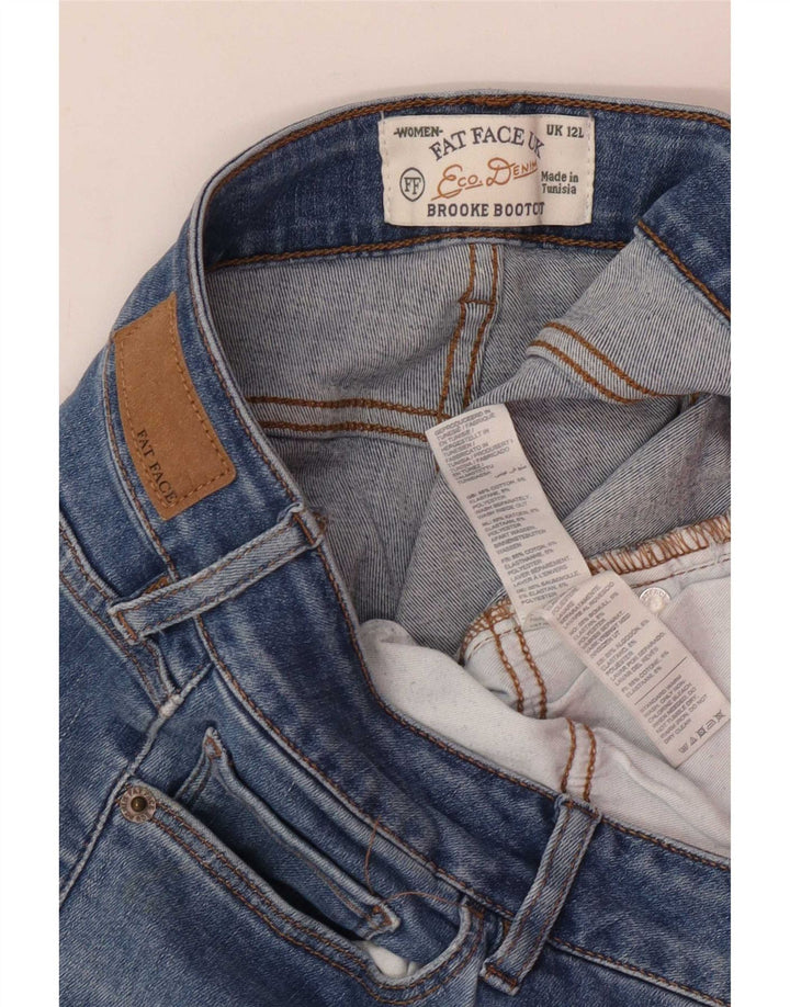 Fat Face Γυναικεία Μπουκέτα Μπουκέτα Τζιν UK 12 Medium W30 L31 Μπλε βαμβακερό