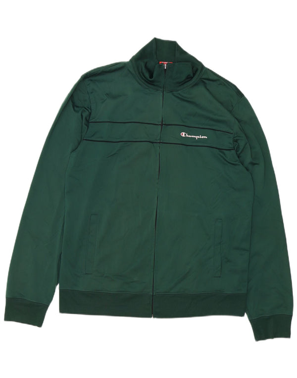 Champion γυναικεία αθλητική φόρμα Top Jacket UK 18 XL Green Polyester