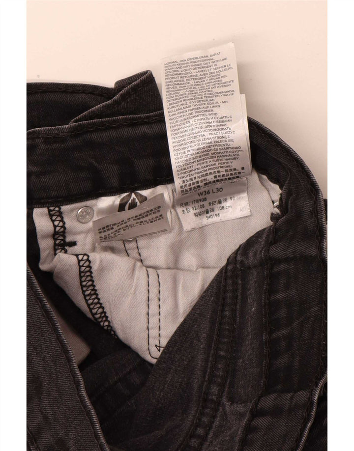 Levi's Mens 511 Slim Jeans W36 L30 Μαύρο βαμβακερό