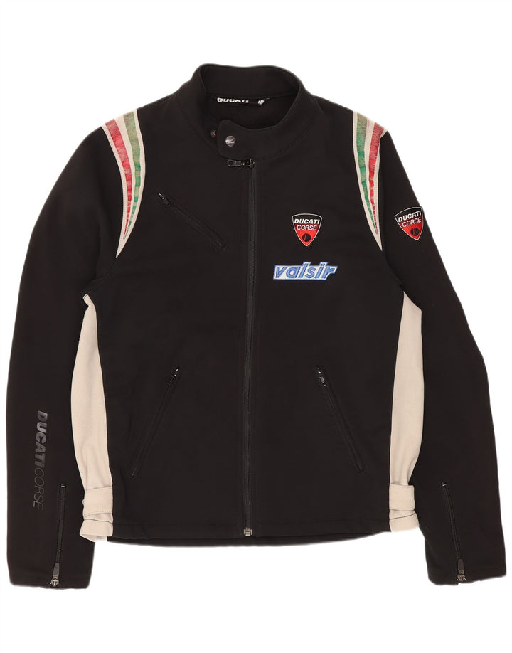 Ανδρικό Ducati Graphic Racer Jacket UK 38 Medium Black Colourblock