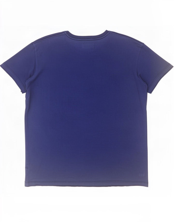 Ανδρικό γραφικό T-Shirt Diesel Top Large Blue