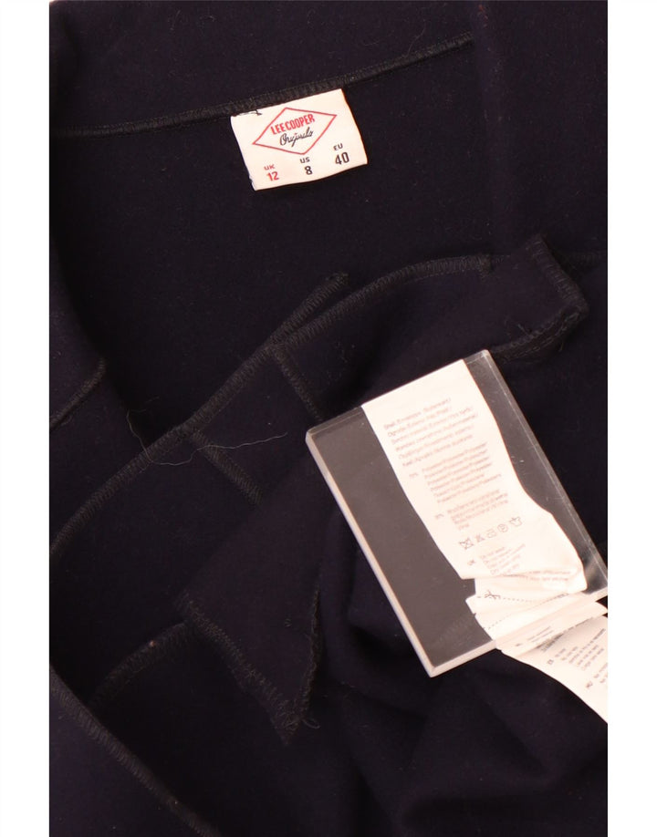Lee Cooper Γυναικείο μπουφάν blazer 3 κουμπιών UK 12 Medium Navy Blue Polyester