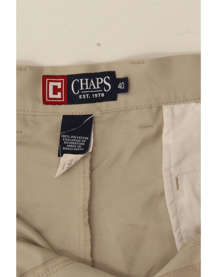 Chaps Ανδρικό σορτς Chino W40 XL Beige Polyester