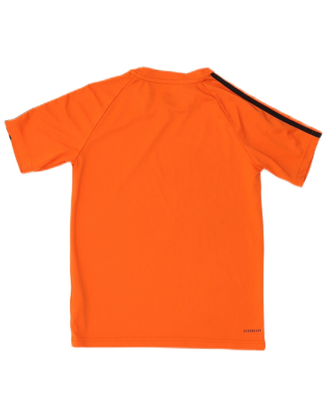 Adidas Boys Aeroready T-shirt Top 11-12 ετών πορτοκαλί πολυεστέρας