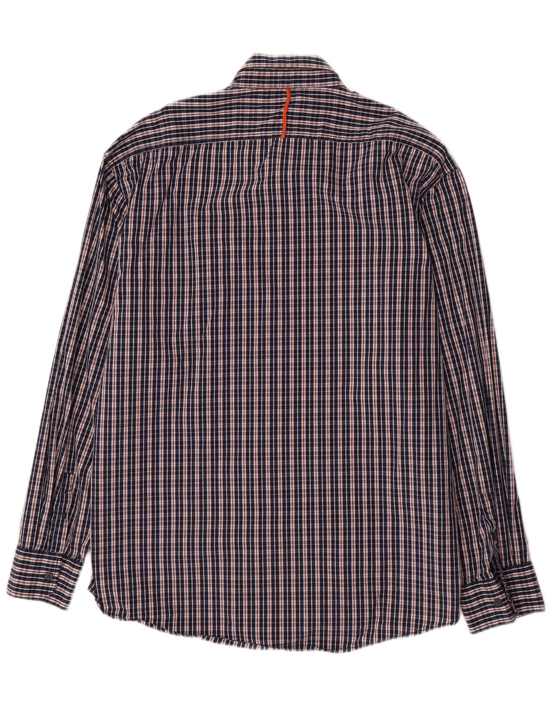 Ανδρικό πουκάμισο IZOD XL Navy Blue Check Cotton